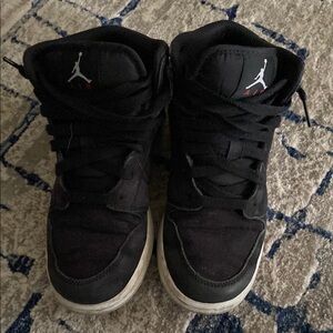 Black Air Jordan Sneakers